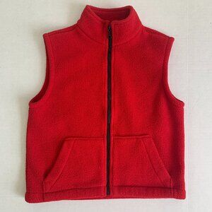 Vintage Bratz Winter Fall Fleece Vest Jacket Zipper Girls Boys Kids Sz 7/8